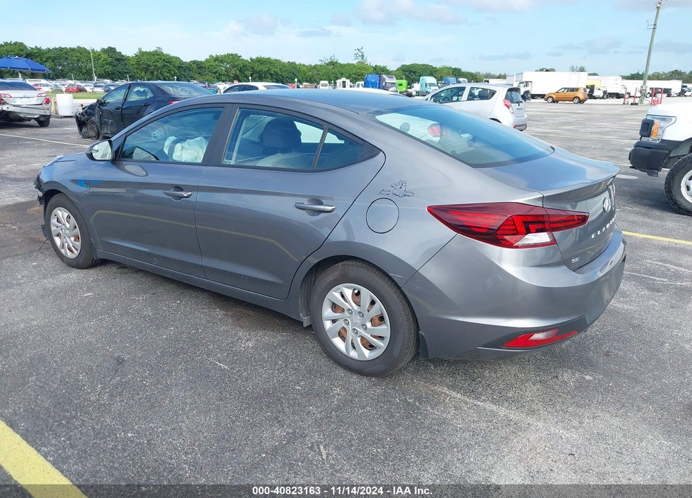2019 HYUNDAI ELANTRA SE VIN: 5NPD74LF3KH487138
