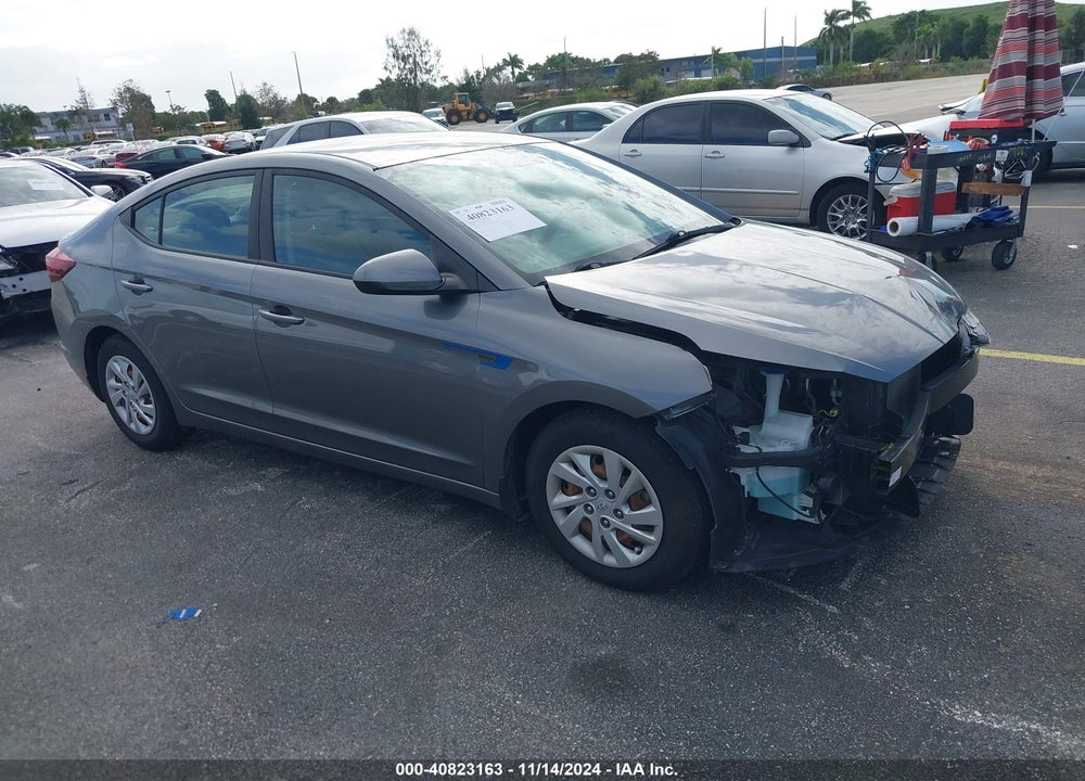 2019 HYUNDAI ELANTRA SE VIN: 5NPD74LF3KH487138