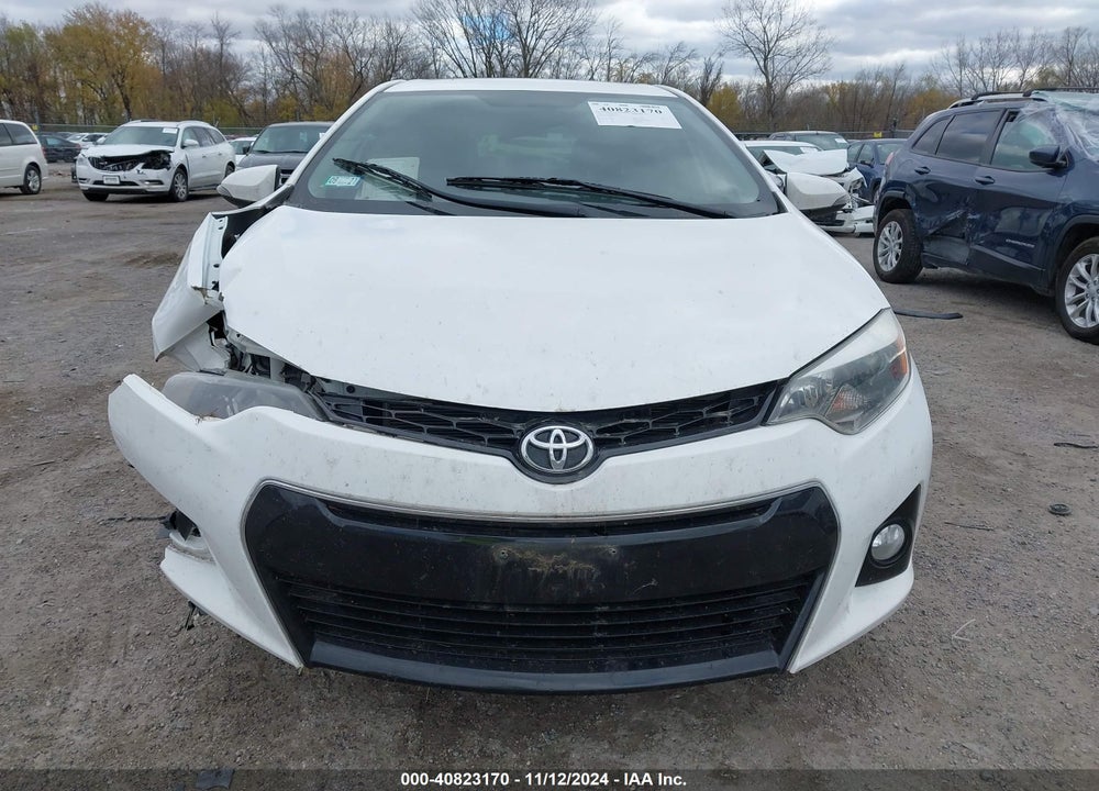2016 TOYOTA COROLLA S PLUS VIN: 2T1BURHEXGC713523