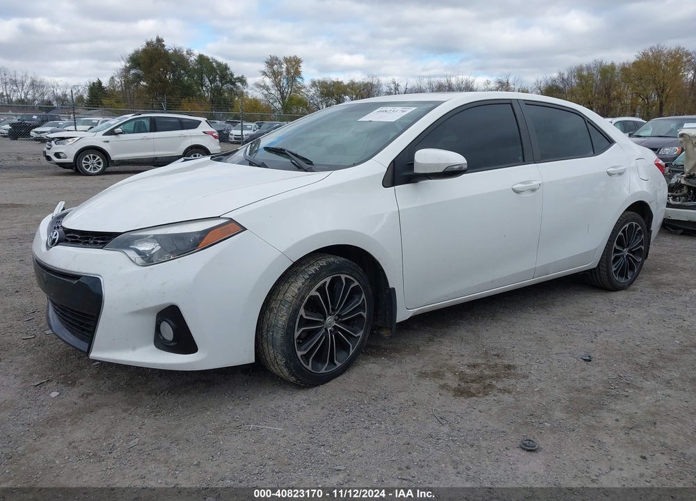 2016 TOYOTA COROLLA S PLUS VIN: 2T1BURHEXGC713523