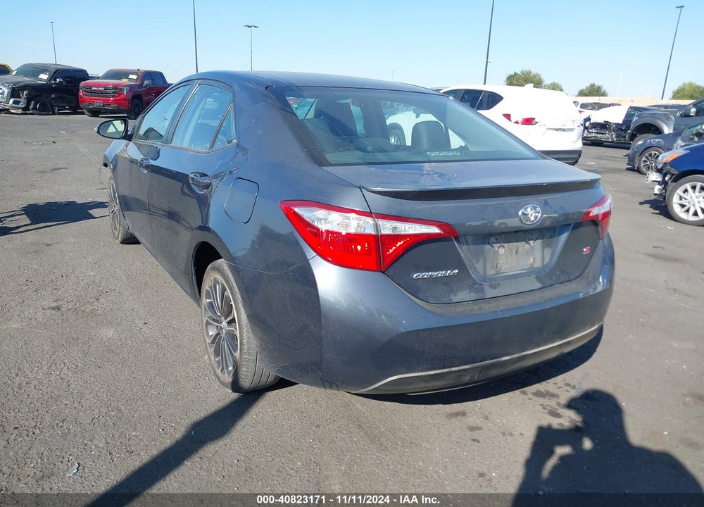 2016 TOYOTA COROLLA S PLUS VIN: 5YFBURHE3GP543313