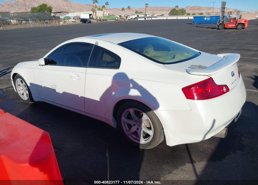 2005 INFINITI G35 VIN: JNKCV54E05M404545