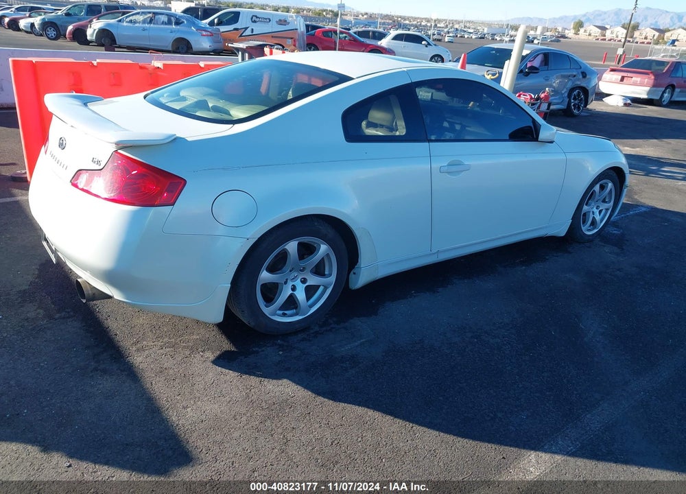 2005 INFINITI G35 VIN: JNKCV54E05M404545