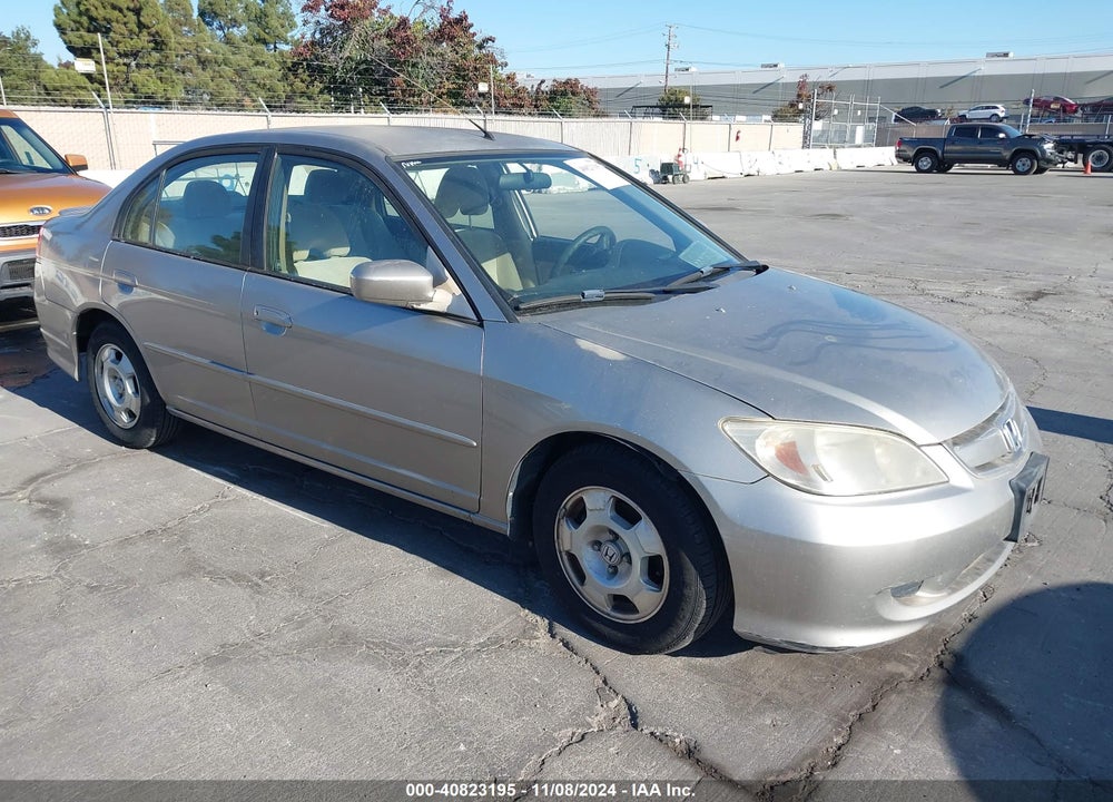 2004 HONDA CIVIC HYBRID W/ULEV (CVT) VIN: JHMES966X4S004193