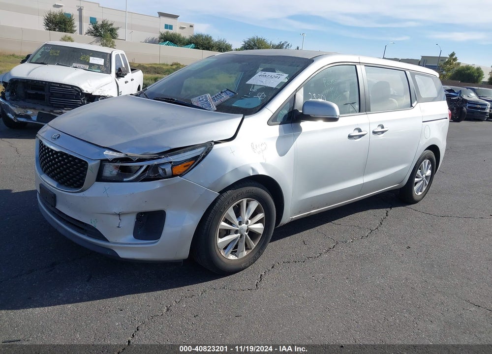 2015 KIA SEDONA L VIN: KNDMA5C18F6027386