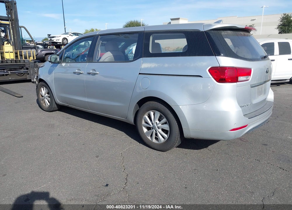 2015 KIA SEDONA L VIN: KNDMA5C18F6027386