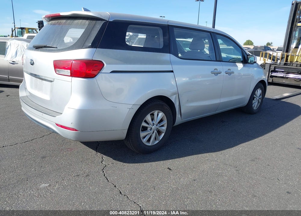 2015 KIA SEDONA L VIN: KNDMA5C18F6027386