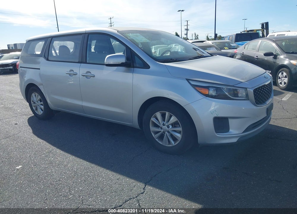 2015 KIA SEDONA L VIN: KNDMA5C18F6027386