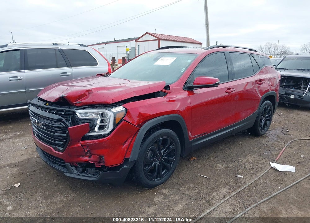 2022 GMC TERRAIN FWD SLT VIN: 3GKALPEV7NL207248