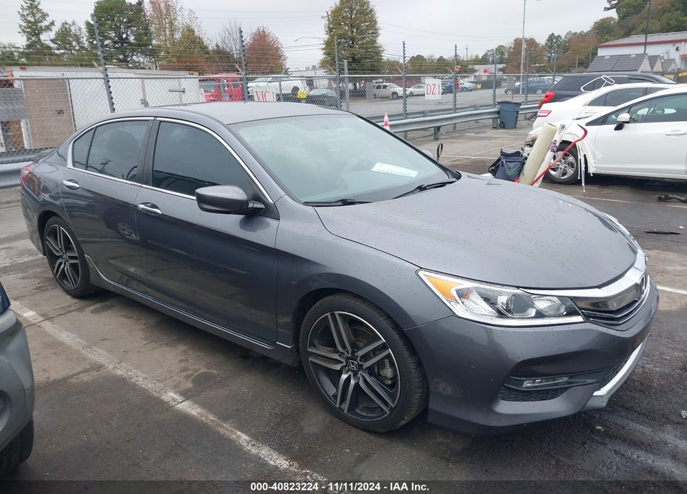 2017 HONDA ACCORD SPORT VIN: 1HGCR2F59HA122820