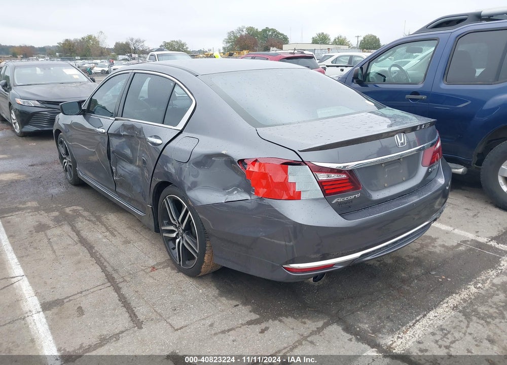 2017 HONDA ACCORD SPORT VIN: 1HGCR2F59HA122820