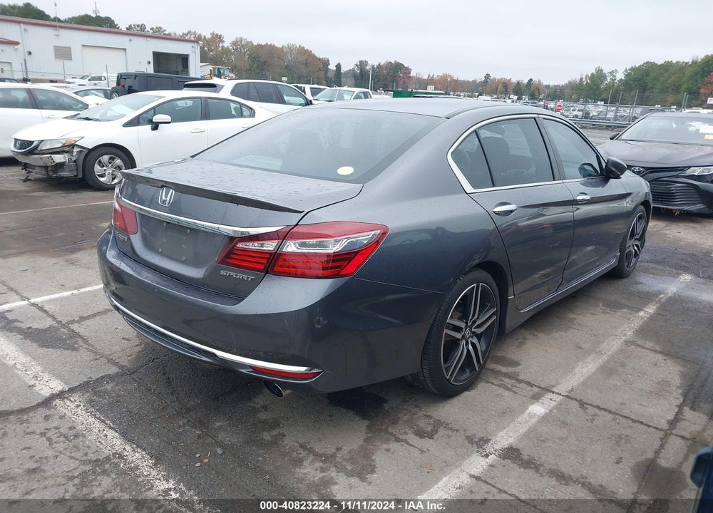 2017 HONDA ACCORD SPORT VIN: 1HGCR2F59HA122820