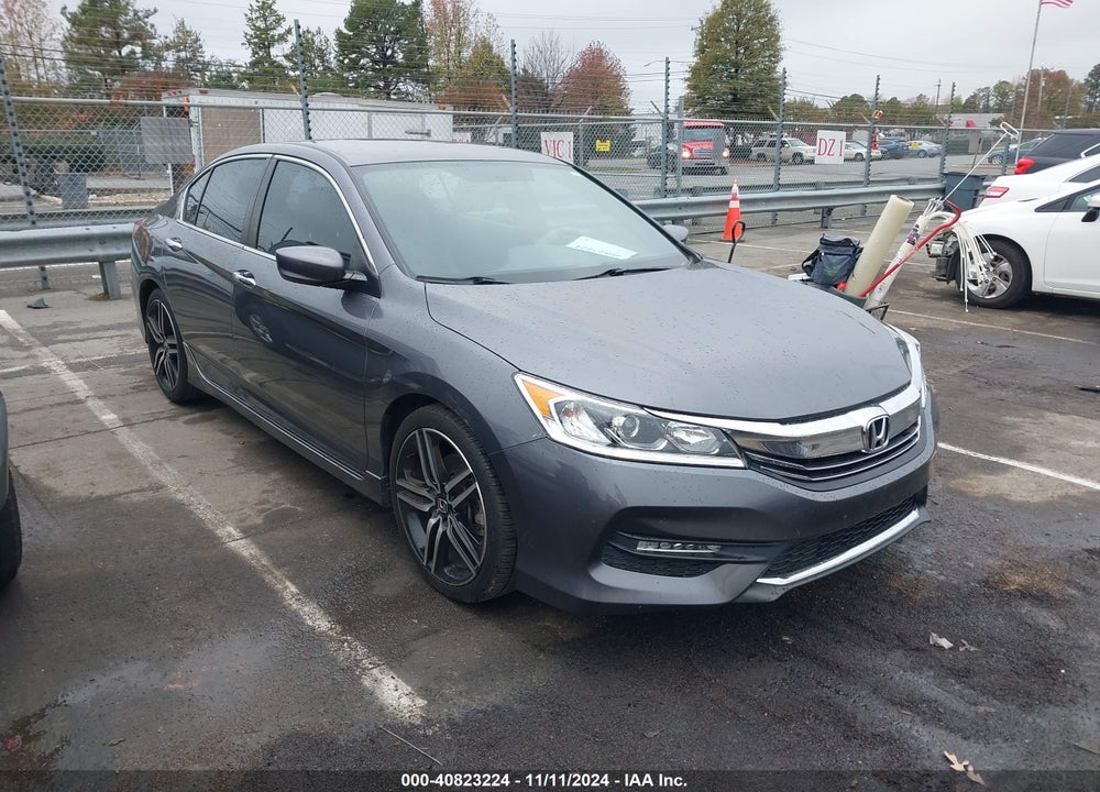 2017 HONDA ACCORD SPORT VIN: 1HGCR2F59HA122820