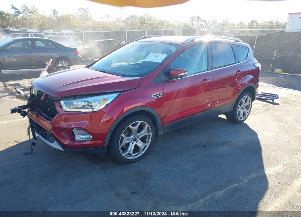 2017 FORD ESCAPE TITANIUM VIN: 1FMCU0J96HUA45720