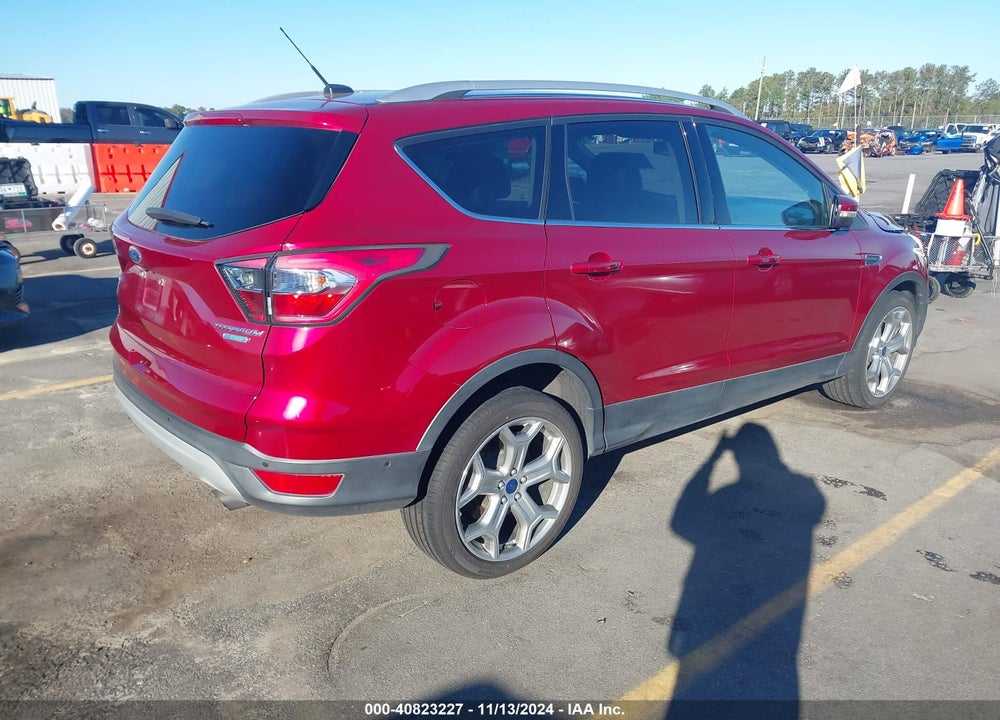 2017 FORD ESCAPE TITANIUM VIN: 1FMCU0J96HUA45720