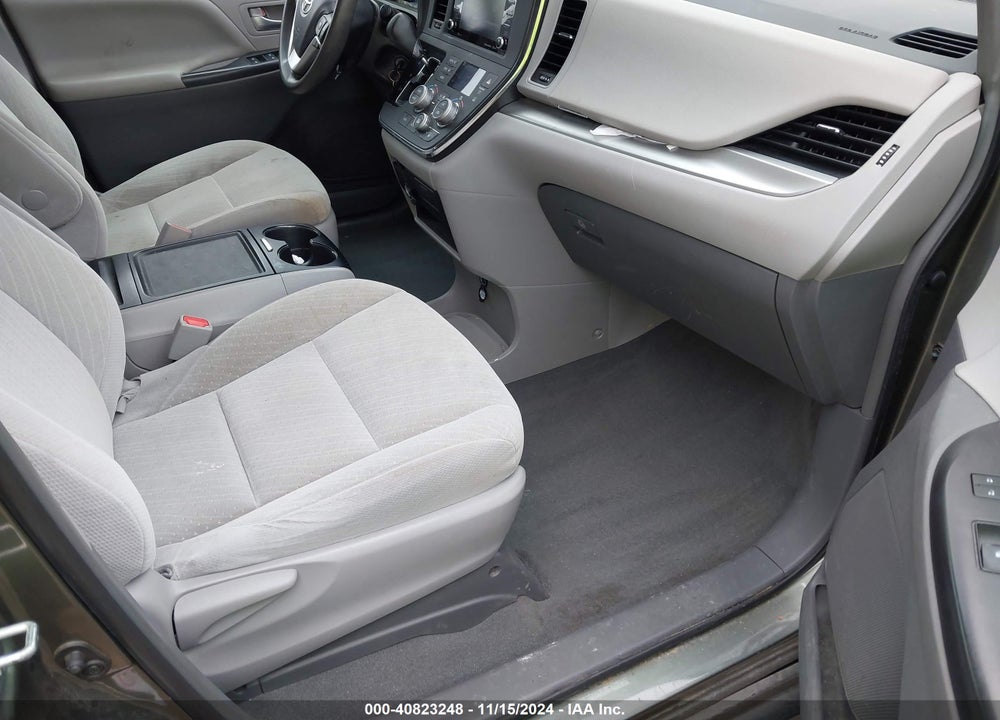 2019 TOYOTA SIENNA LE 8 PASSENGER VIN: 5TDKZ3DC0KS014873