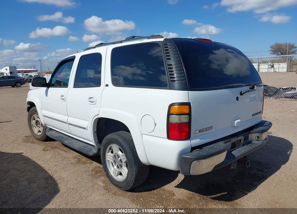 2004 CHEVROLET TAHOE LT VIN: 1GNEK13Z84J187379