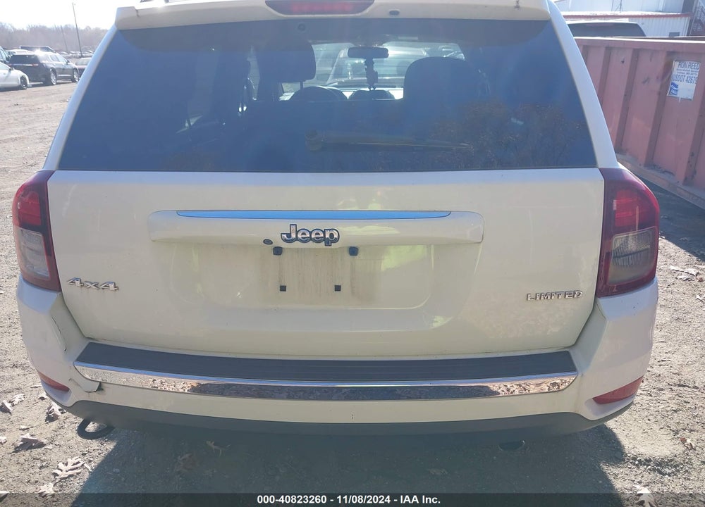 2014 JEEP COMPASS LIMITED VIN: 1C4NJDCB5ED629857
