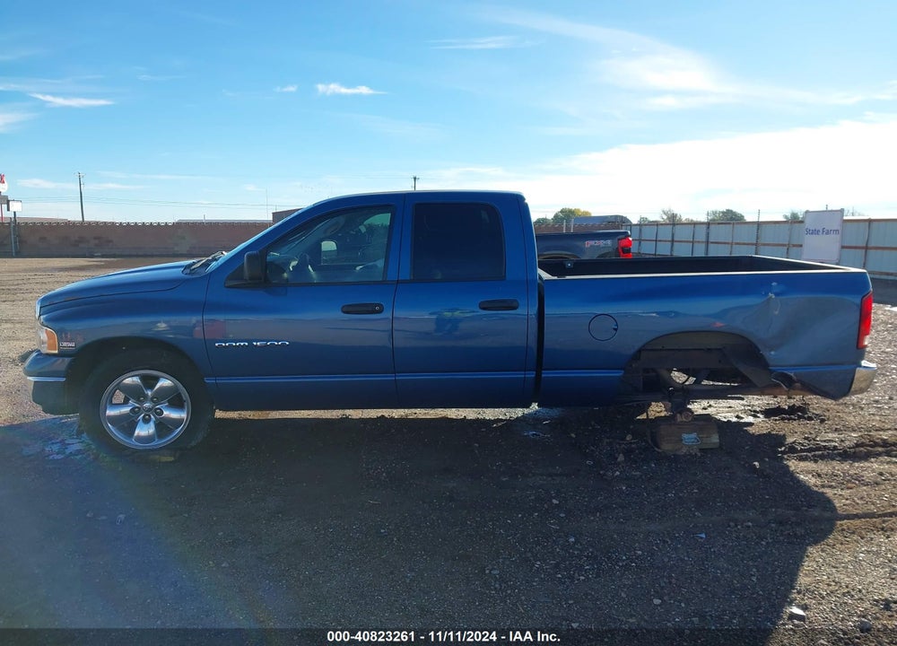 2004 DODGE RAM 1500 SLT/LARAMIE VIN: 1D7HA18D84J201616