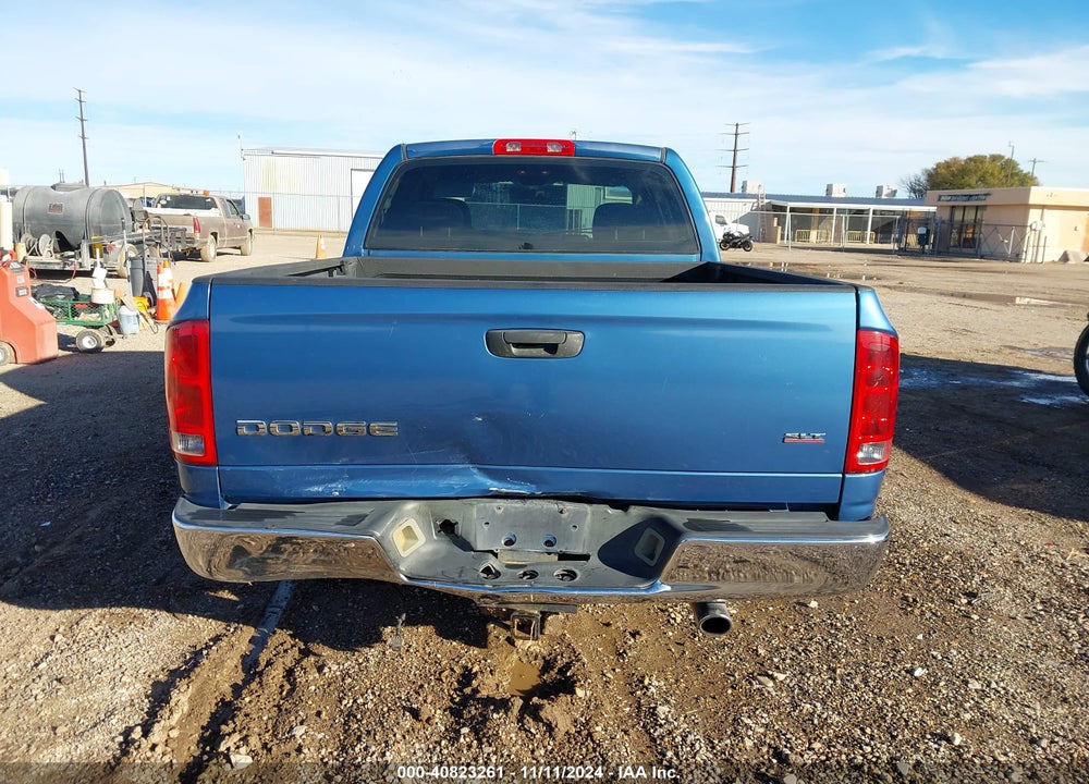 2004 DODGE RAM 1500 SLT/LARAMIE VIN: 1D7HA18D84J201616