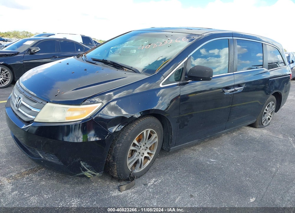 2013 HONDA ODYSSEY EX-L VIN: 5FNRL5H6XDB070486