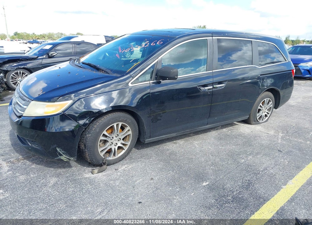 2013 HONDA ODYSSEY EX-L VIN: 5FNRL5H6XDB070486