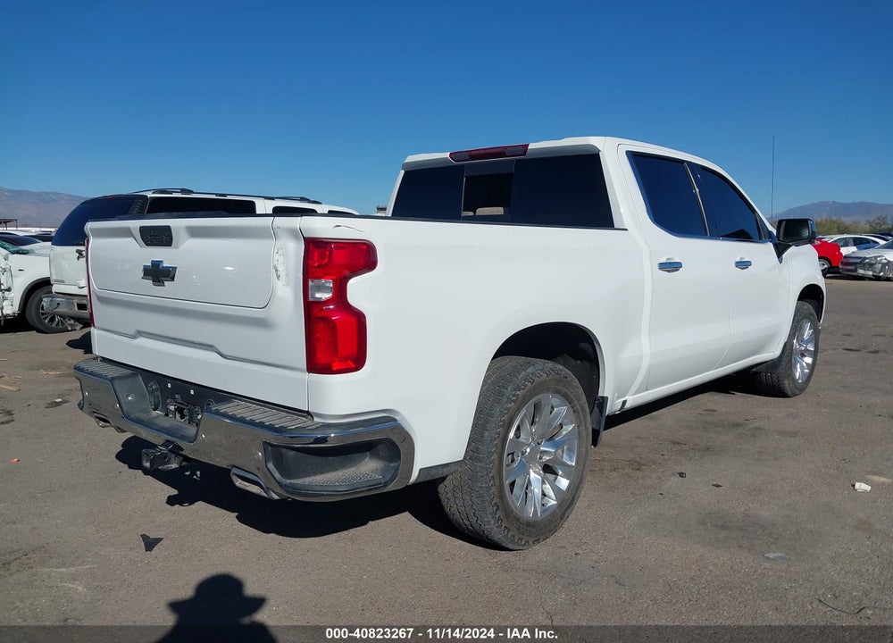 2022 CHEVROLET SILVERADO 1500 LTD VIN: 3GCUYGEL0NG209117
