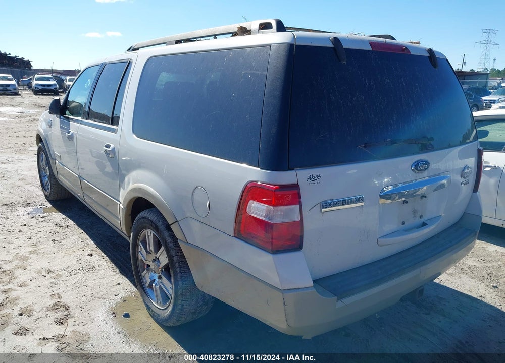 2008 FORD EXPEDITION EL EDDIE BAUER/KING RANCH VIN: 1FMFK18538LA23658