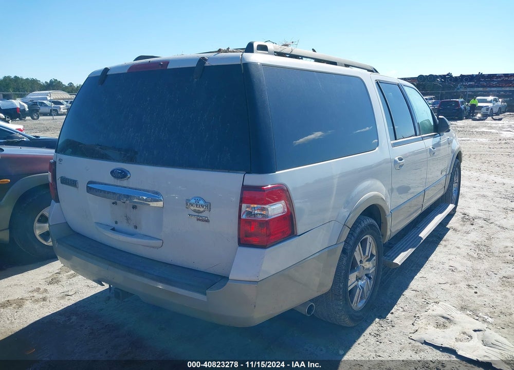 2008 FORD EXPEDITION EL EDDIE BAUER/KING RANCH VIN: 1FMFK18538LA23658