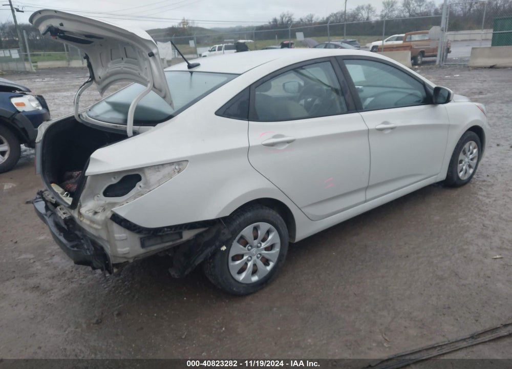 2017 HYUNDAI ACCENT SE VIN: KMHCT4AE5HU238271