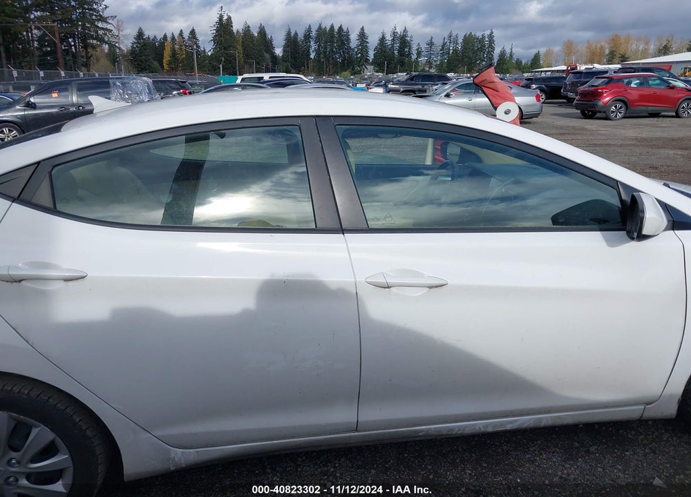 2012 HYUNDAI ELANTRA GLS VIN: 5NPDH4AE2CH150548