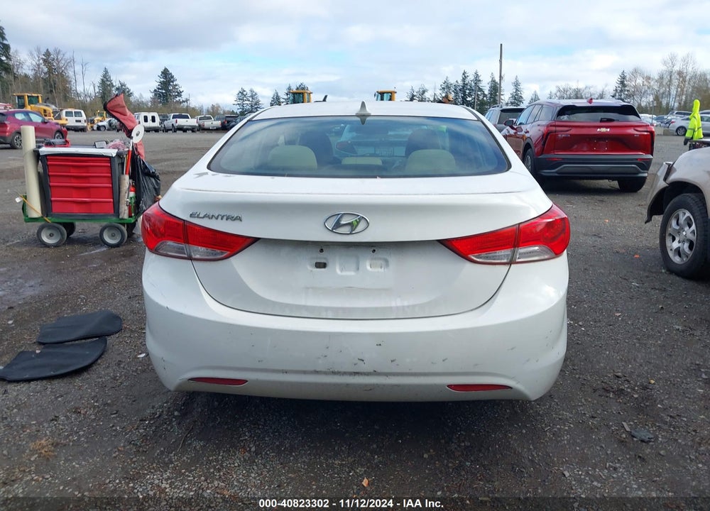 2012 HYUNDAI ELANTRA GLS VIN: 5NPDH4AE2CH150548