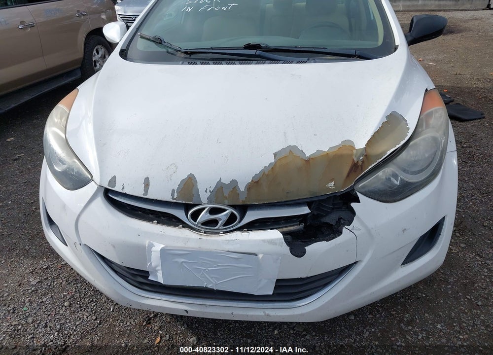 2012 HYUNDAI ELANTRA GLS VIN: 5NPDH4AE2CH150548