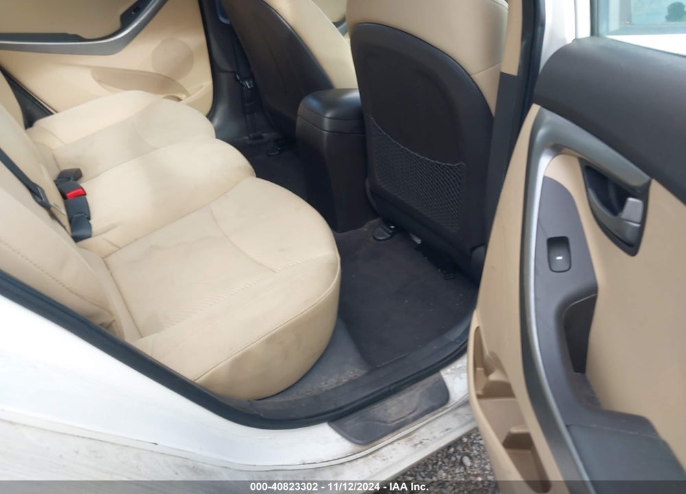 2012 HYUNDAI ELANTRA GLS VIN: 5NPDH4AE2CH150548
