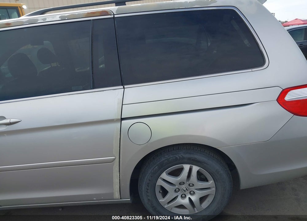 2007 HONDA ODYSSEY EX-L VIN: 5FNRL38747B068590