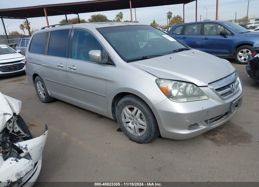 2007 HONDA ODYSSEY EX-L VIN: 5FNRL38747B068590