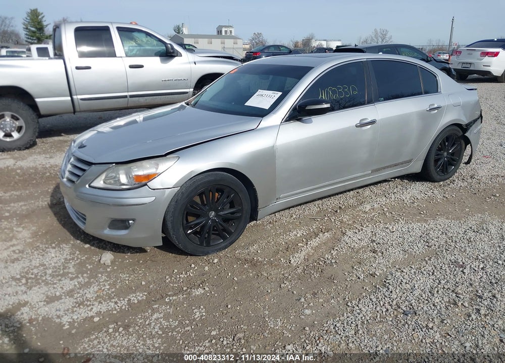 2009 HYUNDAI GENESIS 4.6 VIN: KMHGC46F69U044255