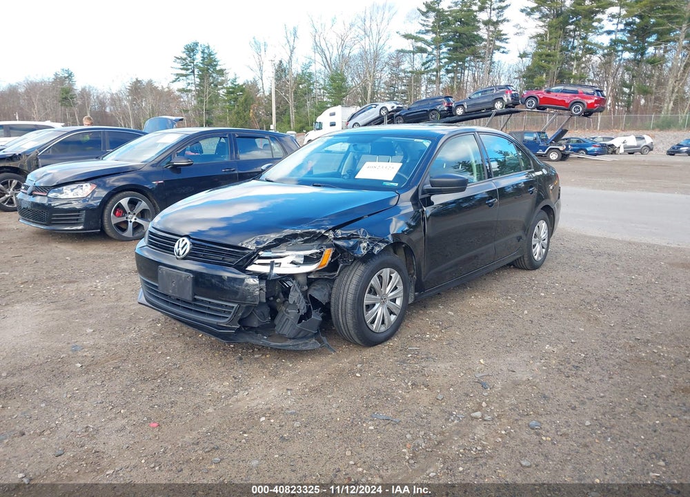 2014 VOLKSWAGEN JETTA 2.0L S VIN: 3VW2K7AJ6EM381292