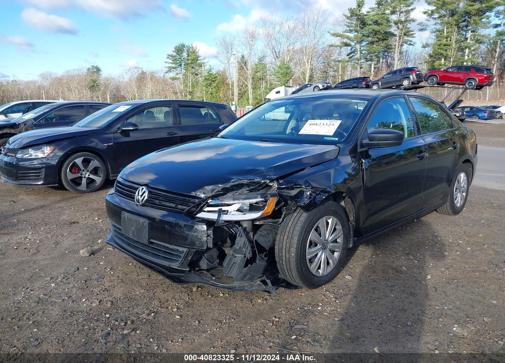 2014 VOLKSWAGEN JETTA 2.0L S VIN: 3VW2K7AJ6EM381292