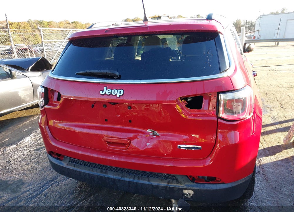 2019 JEEP COMPASS SUN AND WHEEL FWD VIN: 3C4NJCBB5KT832359