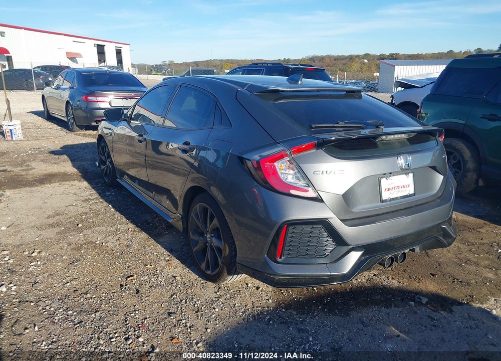 2019 HONDA CIVIC SPORT VIN: SHHFK7H48KU218632