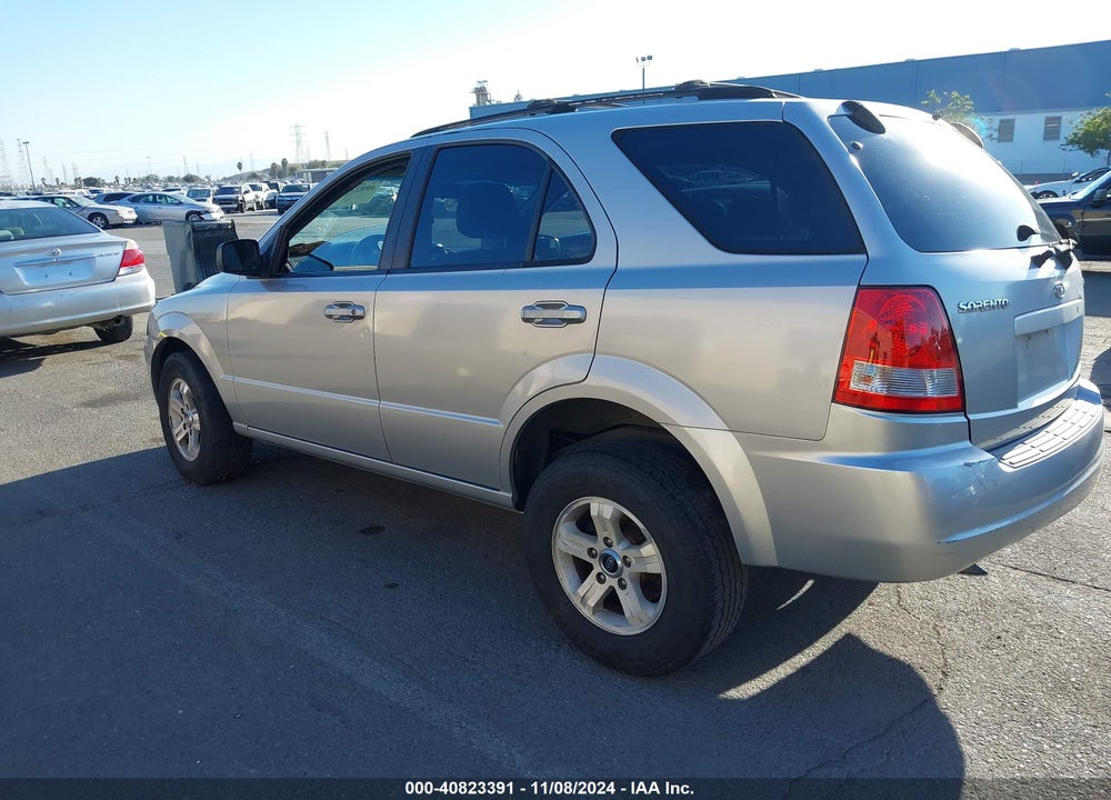 2003 KIA SORENTO EX/LX VIN: KNDJD733635121596