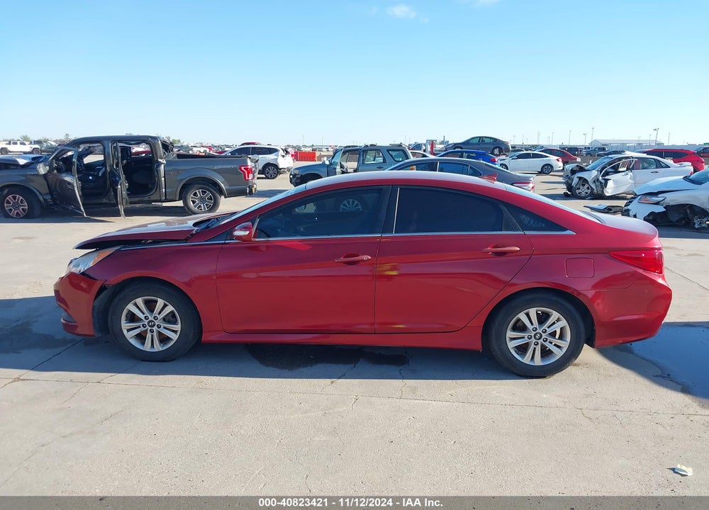 2014 HYUNDAI SONATA GLS VIN: 5NPEB4AC9EH946513