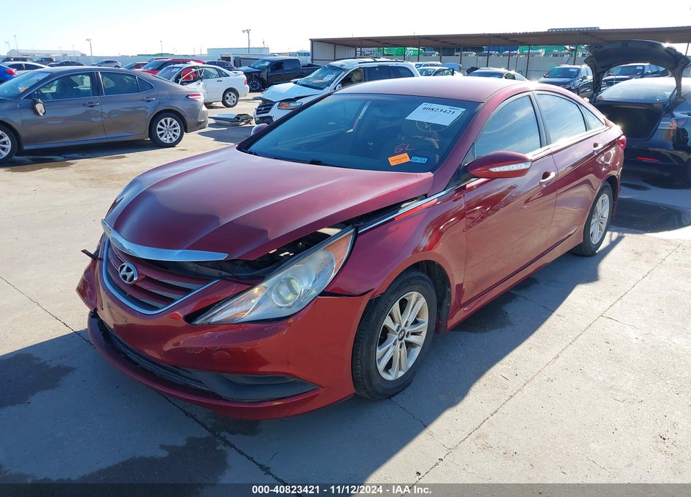 2014 HYUNDAI SONATA GLS VIN: 5NPEB4AC9EH946513