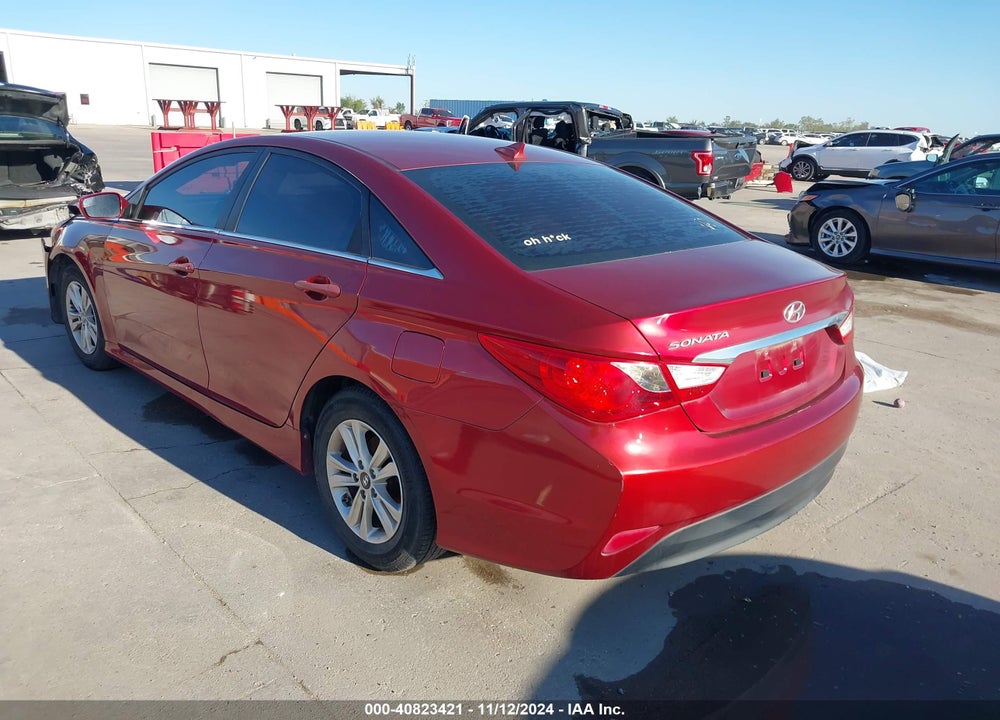 2014 HYUNDAI SONATA GLS VIN: 5NPEB4AC9EH946513