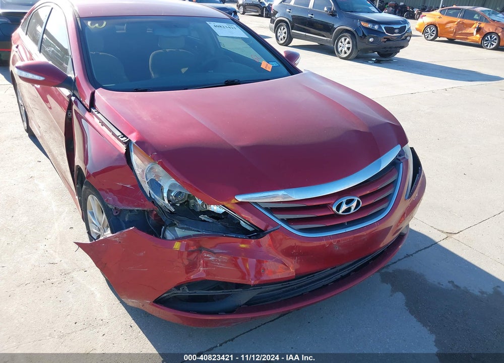 2014 HYUNDAI SONATA GLS VIN: 5NPEB4AC9EH946513
