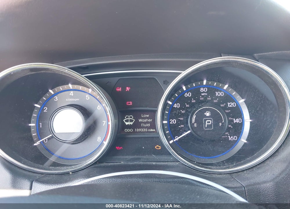2014 HYUNDAI SONATA GLS VIN: 5NPEB4AC9EH946513