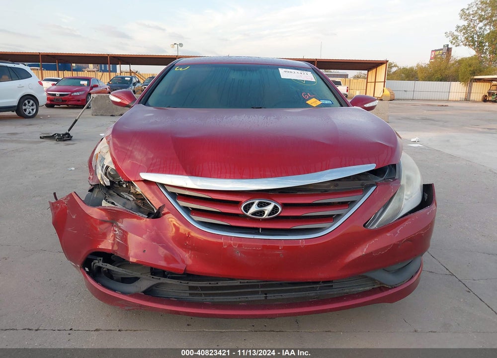 2014 HYUNDAI SONATA GLS VIN: 5NPEB4AC9EH946513