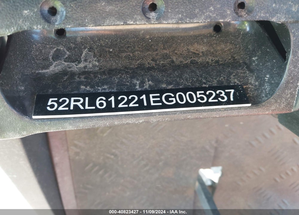 2014 STAR EV VIN: 52RL61221EG005237