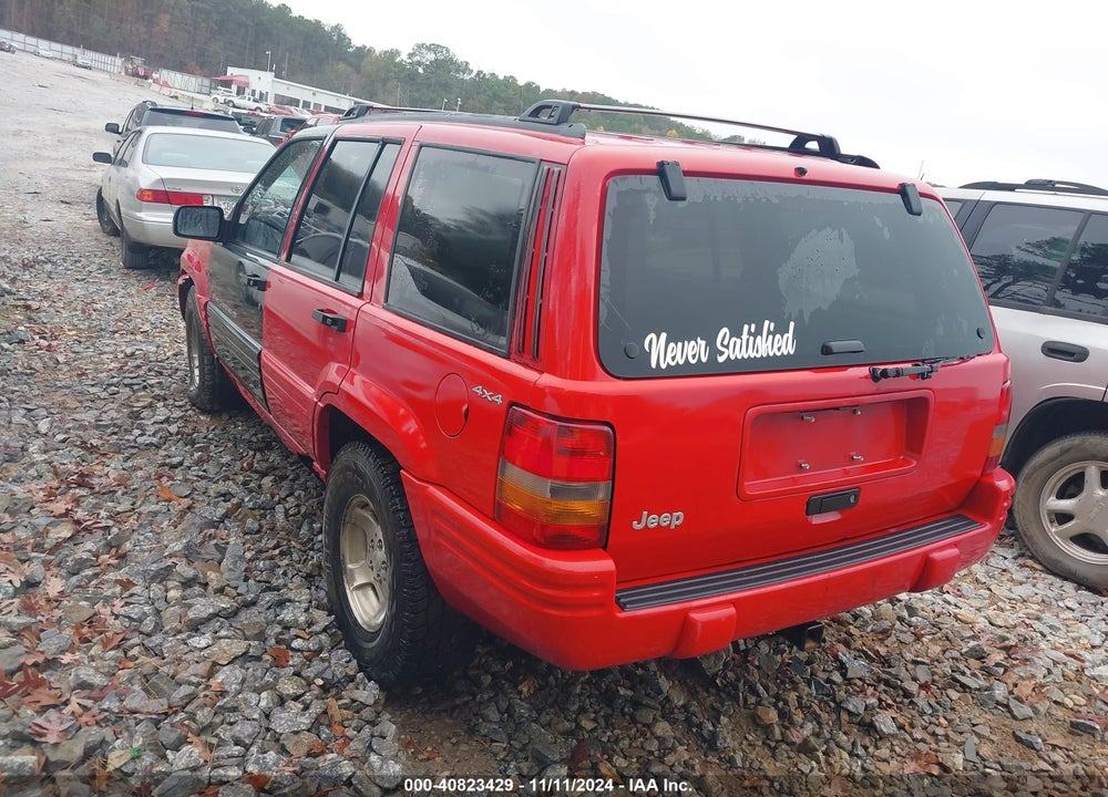 1998 JEEP GRAND CHEROKEE LAREDO VIN: 1J4GZ48S8WC319178